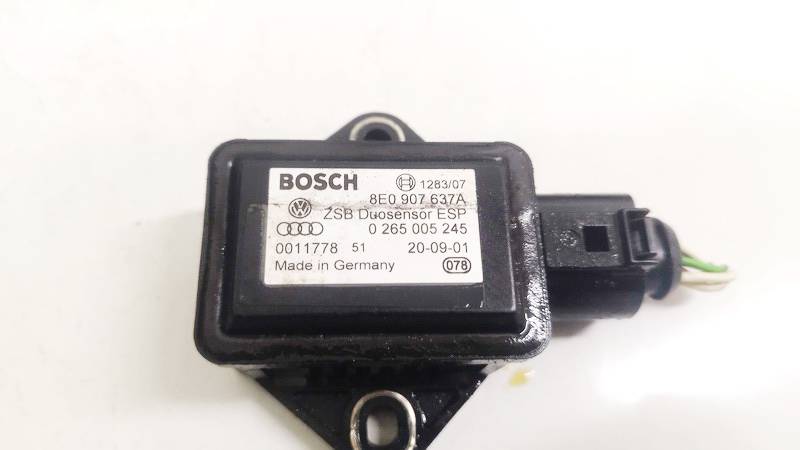 8E0907637A Audi A6 2001 Czujnik prędkości ESP - Thumbnail 2
