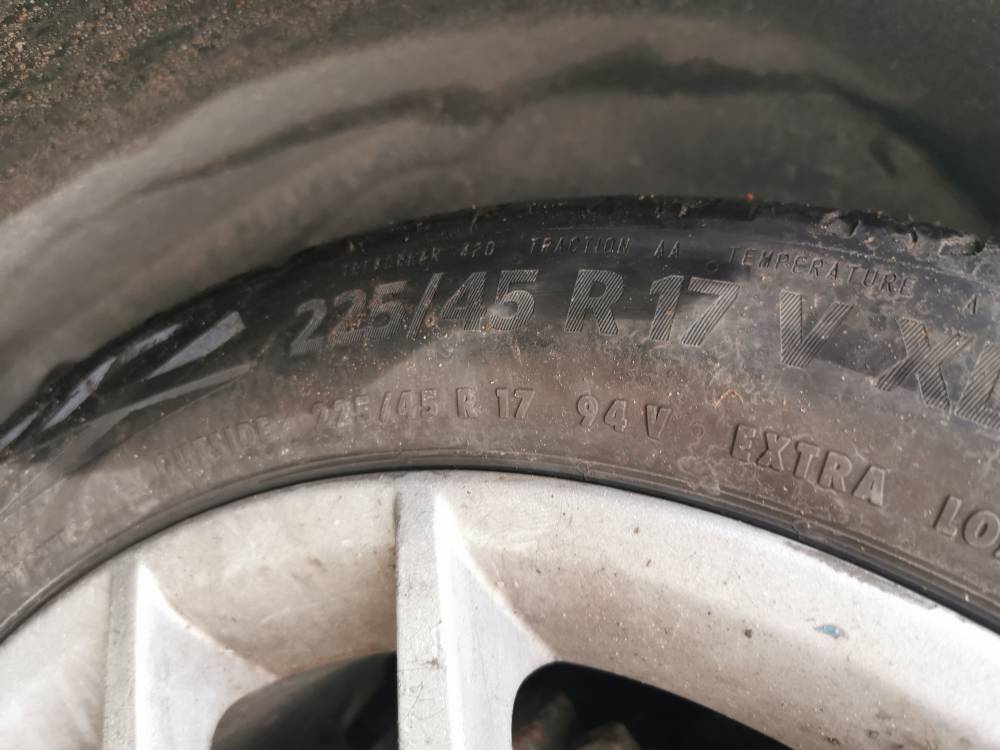 5X110 SAAB 9-3 2006 Räder-Kit R17 - Thumbnail 6