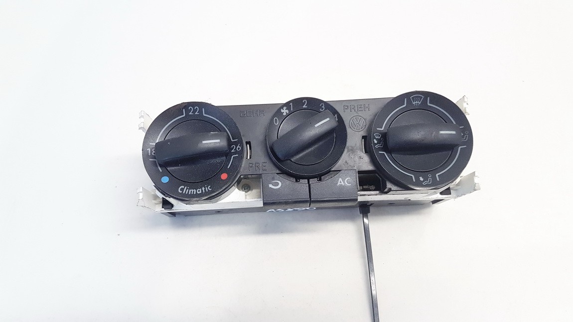 8825 6q0820045g, 90151.188/0006 Climate Control Panel (heater control  switches) Volkswagen Polo 2004 1.9L 18EUR EIS00958998 | Used Auto Parts Shop