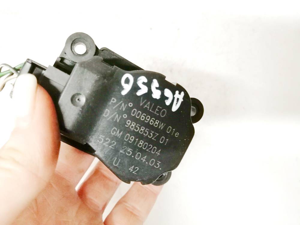 09180204 SAAB 9-3 2003 Heater Vent Flap Control Actuator Motor - Thumbnail 3