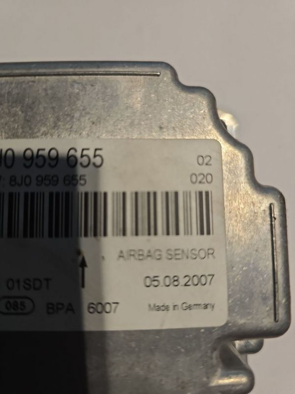 8J0959655 Audi TT 2008 Airbag crash sensors module - Thumbnail 4