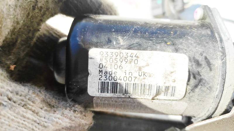 93390344 Opel Meriva 2006 windscreen front wiper motor - FRONT - Thumbnail 3