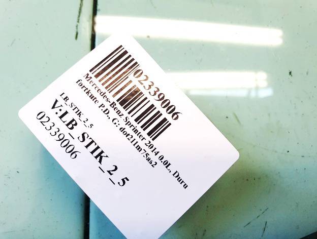 DOT211M75AS2 Mercedes-Benz Sprinter 2014 Zamek drzwi - PRZEDNIE PRAWE - Thumbnail 2