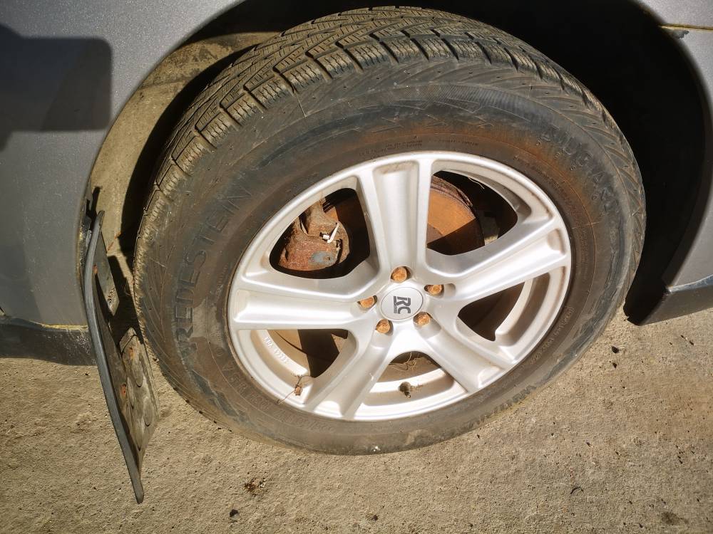 5X100 Subaru Outback 2011 Lietie riteņu komplekts R17