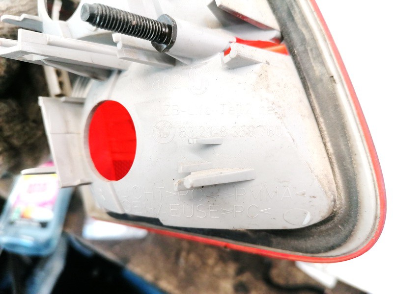 63218368760 BMW 3-Series 2000 Tail light inner - REAR RIGHT - Thumbnail 3