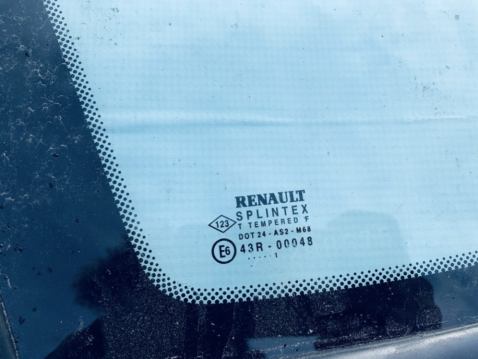 Renault Scenic 2001 Szyba okna ćwierćowego narożnego - TYLNE LEWE - Thumbnail 2