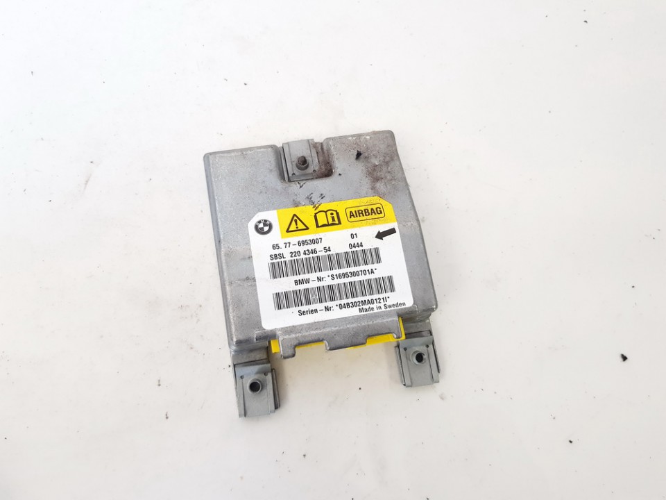 65776953007 BMW 5-Series 2005 Airbag crash sensors module - Thumbnail 2