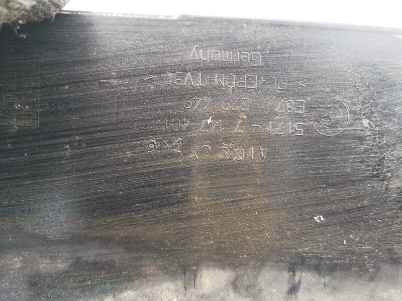 51717147401 BMW 1-Series 2007 Kunststoff chwellerleiste Vorne Linke - Thumbnail 3