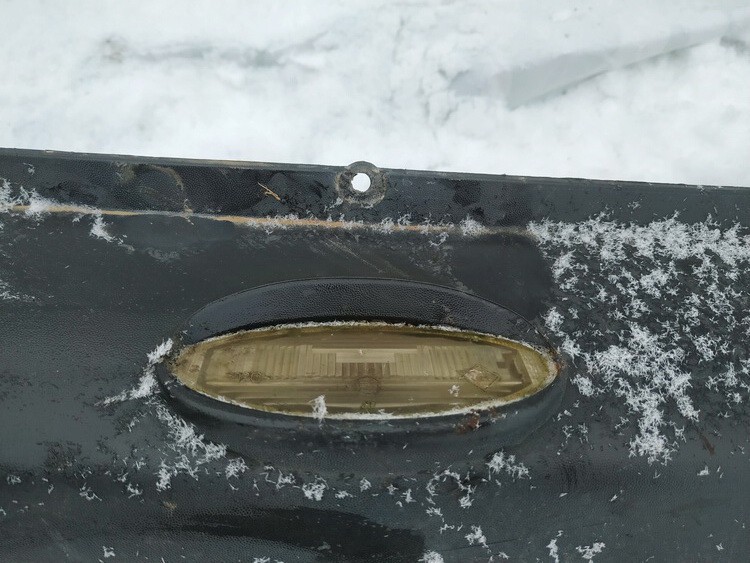 UISED Opel Corsa 1999 Number plate light - REAR