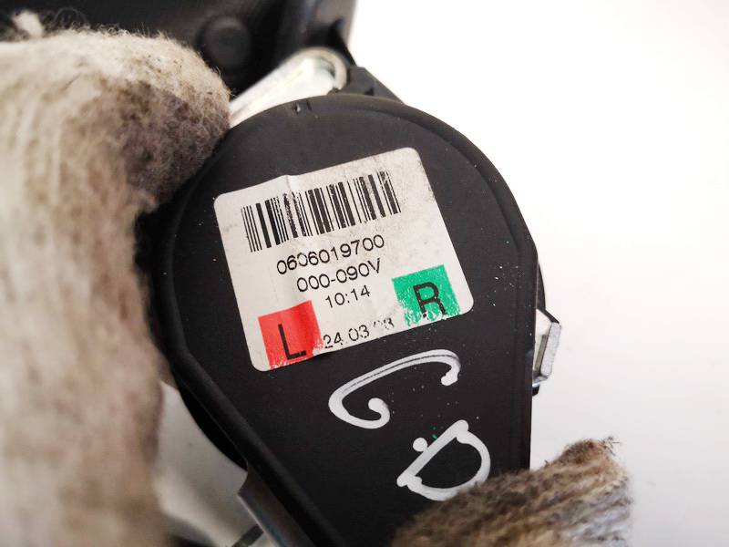 0606019700 BMW 3-Series 2008 Seat belt - REAR RIGHT - Thumbnail 3