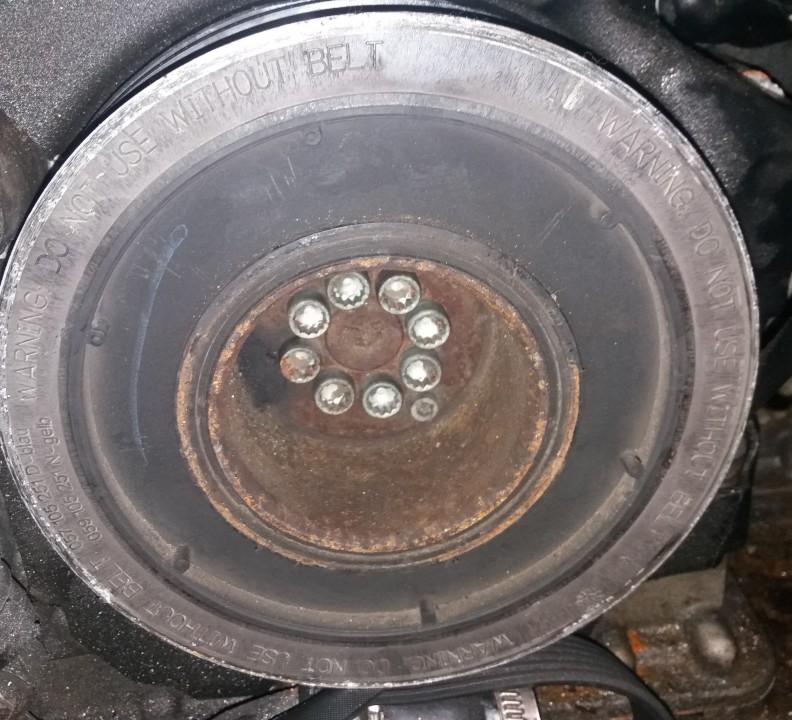057105251D Audi A8 2004 Crankshaft Belt Pulley