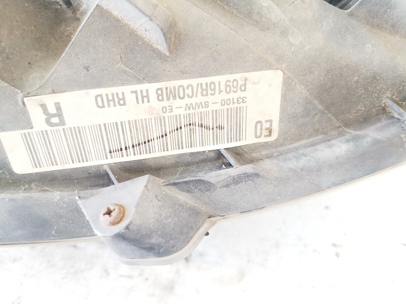 33100SWWE0 Honda CR-V 2008 Headlight - FRONT RIGHT - Thumbnail 3