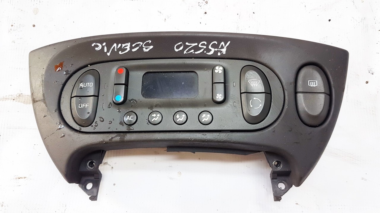 7700435401 Renault Scenic 2001 Climate Control Panel (heater control switches)