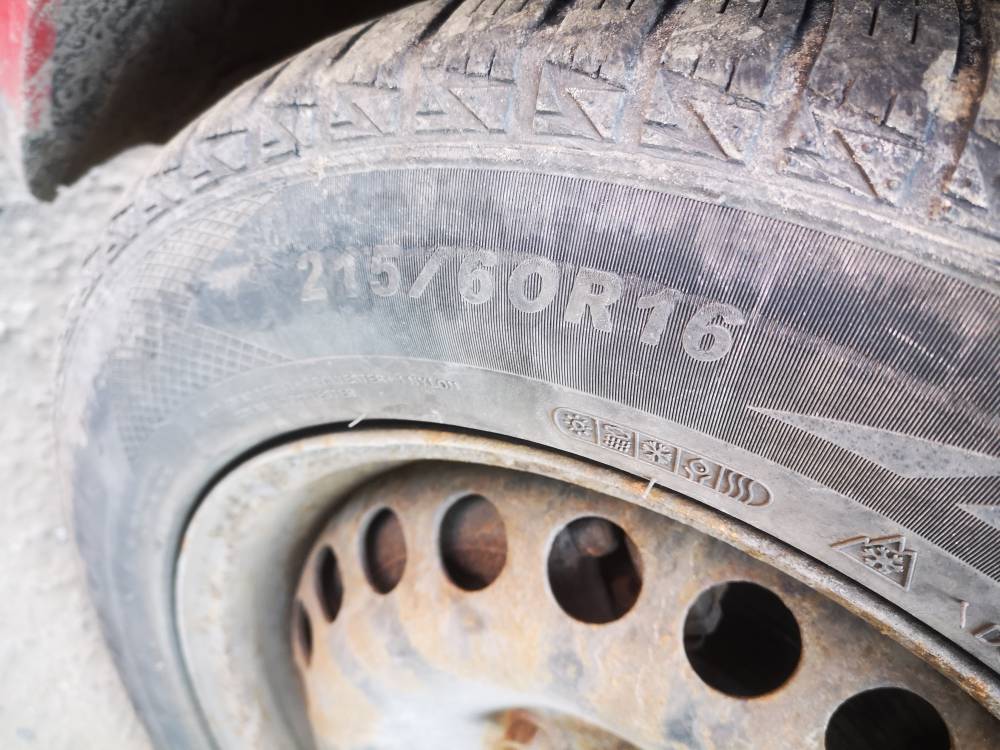 5X108 Ford S-Max 2008 Juego de ruedas de hojalata R16 - Thumbnail 5