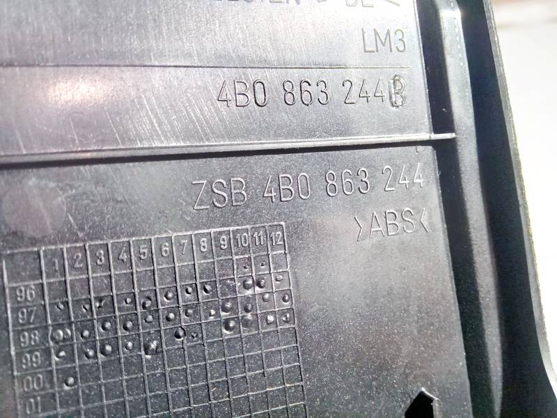 4B0863244 Audi A6 2000 Interior trim - Thumbnail 3