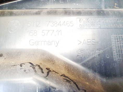 51127384465 BMW 3-Series 2016 gauche Pare-Chocs Manique - Thumbnail 2