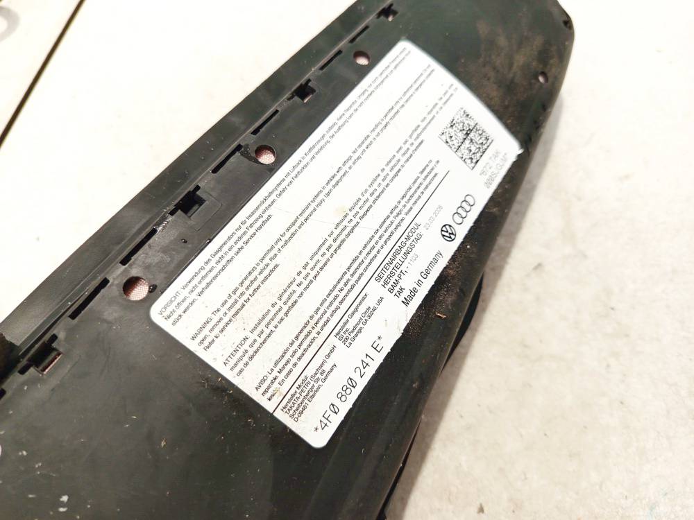 4F0880241E Audi A6 2006 Seat AIRBAG - Thumbnail 3