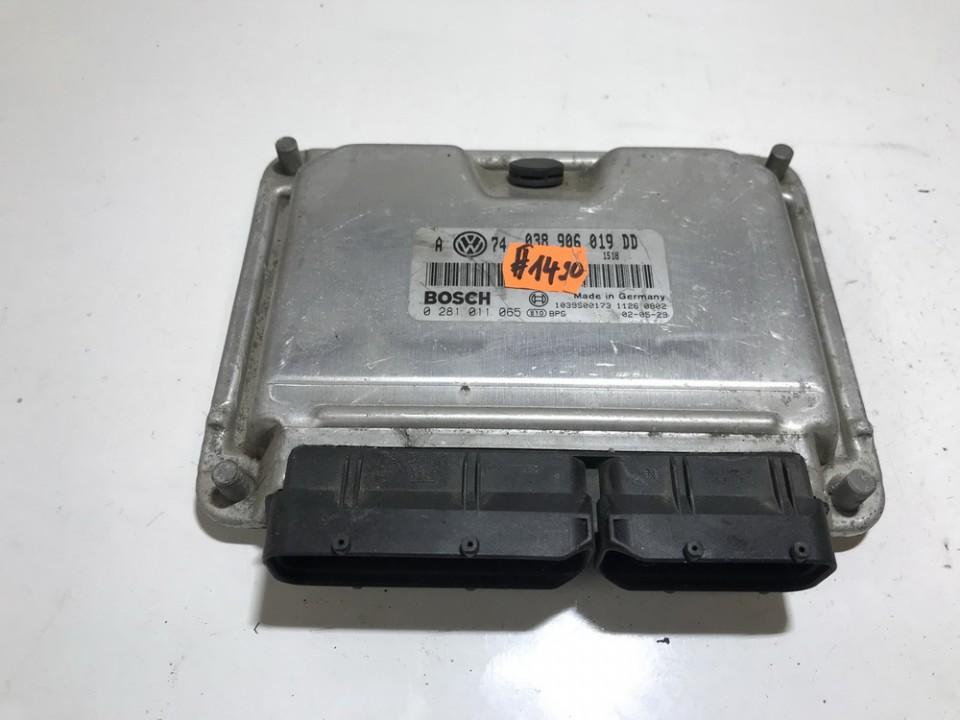 038906019DD Volkswagen Golf 1999 ECU Engine Computer (Engine Control Unit)