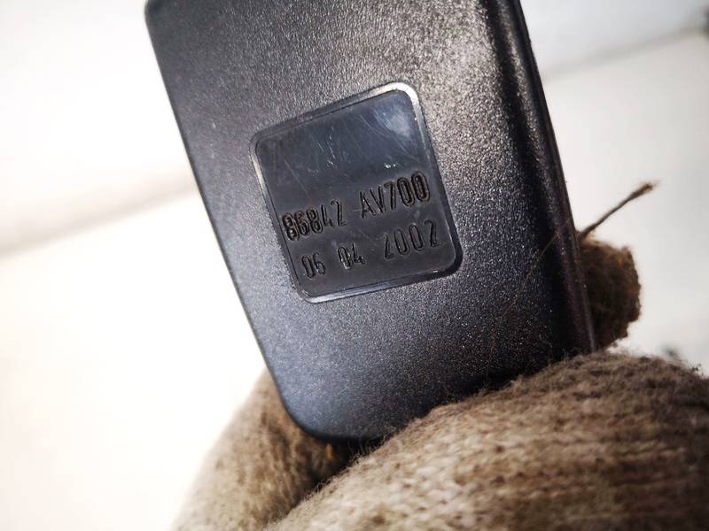 86842AV700 Citroen C5 2006 Seat belt holder (Seat belt Buckle) - FRONT RIGHT - Thumbnail 3