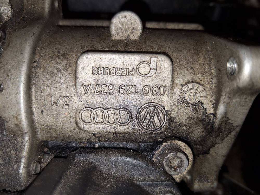 03G129637A Volkswagen Passat 2007 EGR Valve Exhaust Gas - Thumbnail 2