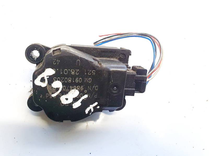 09180203 Opel Vectra 2008 Lämmittimen läppämotor - Thumbnail 2