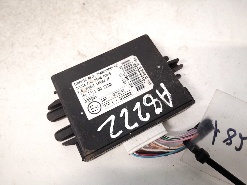 897800D010 Toyota Yaris 2007 Other computers - Thumbnail 2