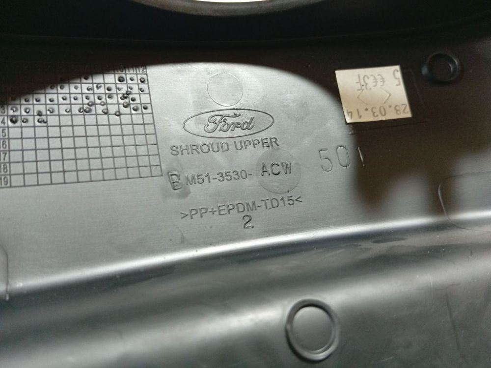 BM513530ACW Ford Focus 2014 Górna osłona obudowy kolumny kierowniczej - Thumbnail 4