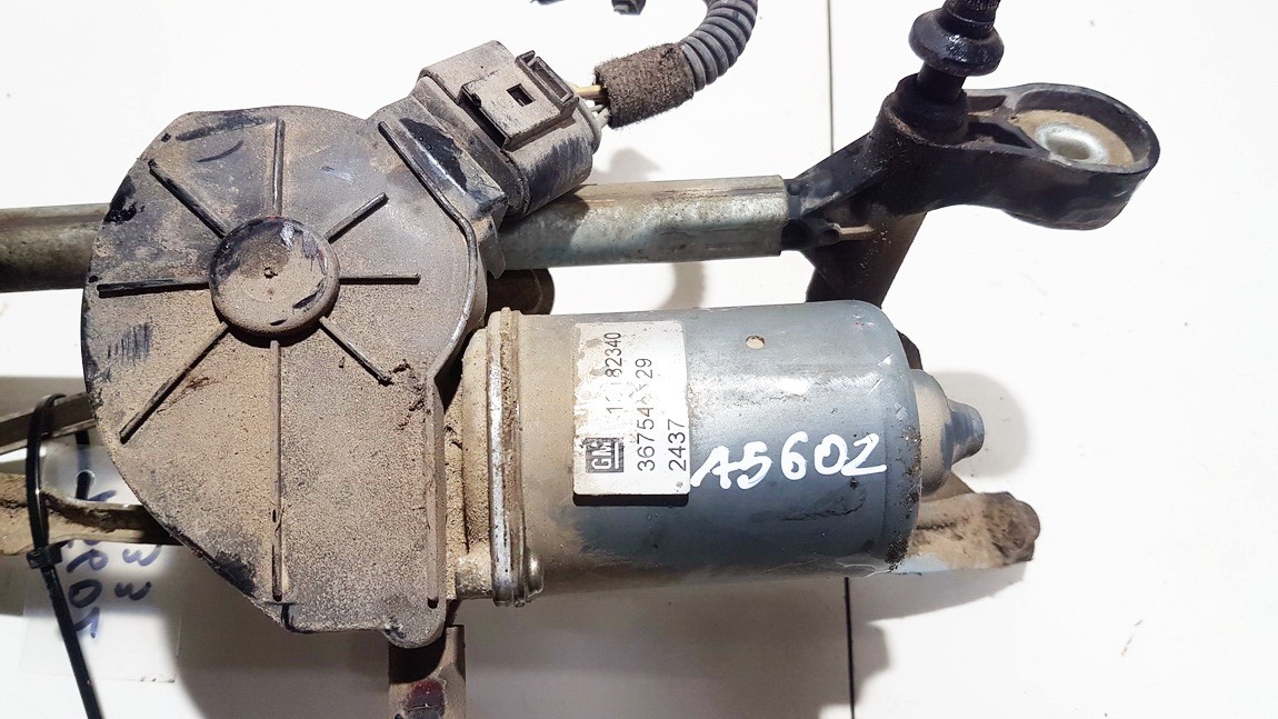 13182340 Opel Corsa 2007 windscreen front wiper motor - FRONT