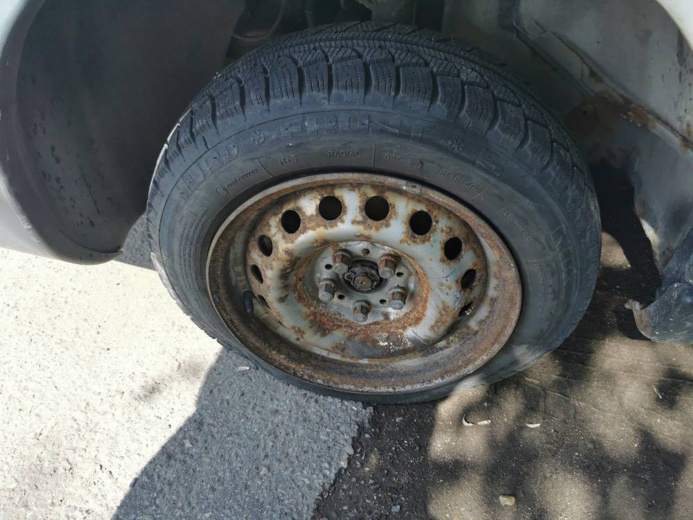 5X98 Fiat Scudo 2001 Teräsvanne Kokoonpano R14 - Thumbnail 3