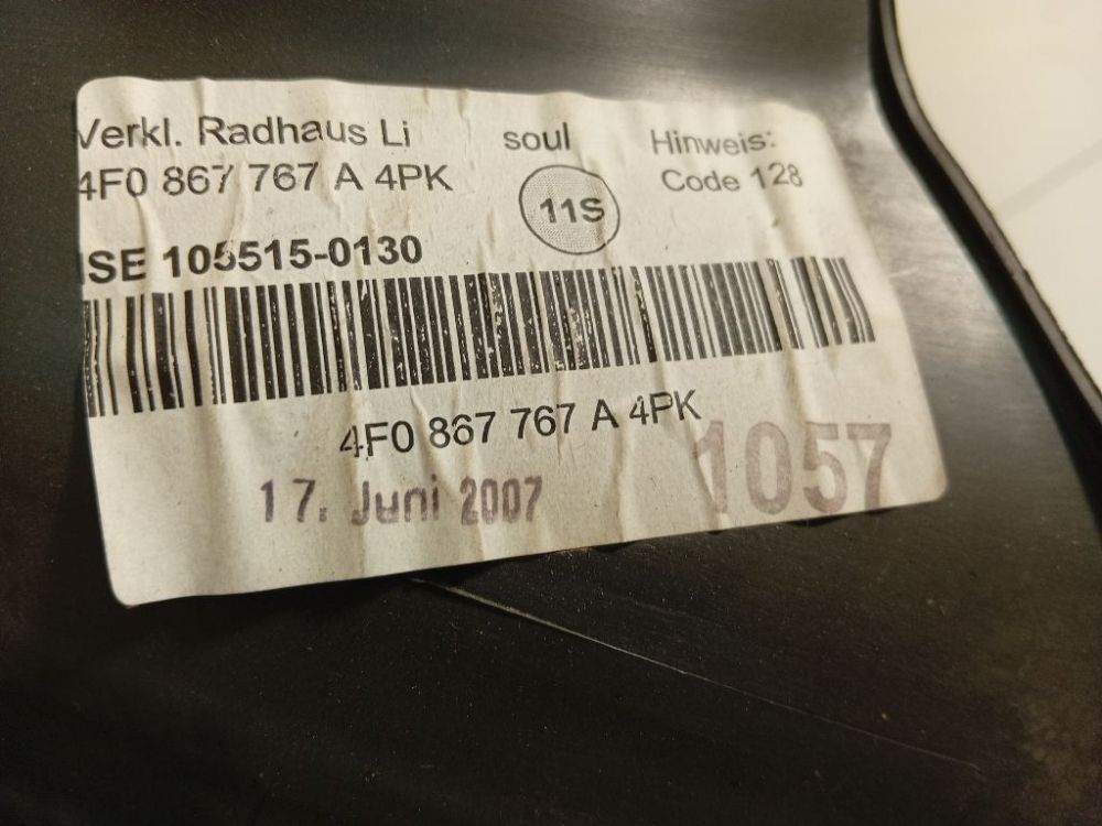 4F0867767A4PK Audi A6 2007 Sisäkynnyslista - TAKANA VASEMMALLA - Thumbnail 4