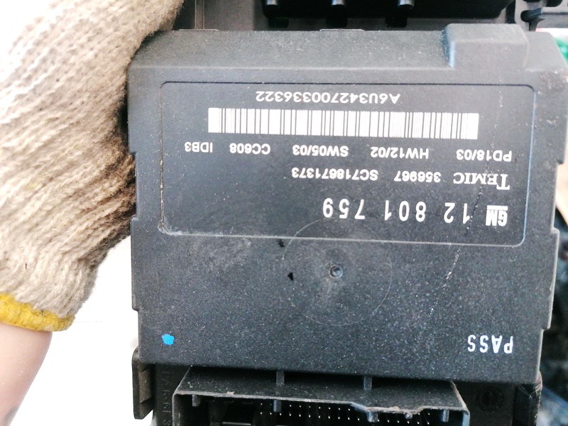 12801759 SAAB 9-3 2003 Fuse box - Thumbnail 3