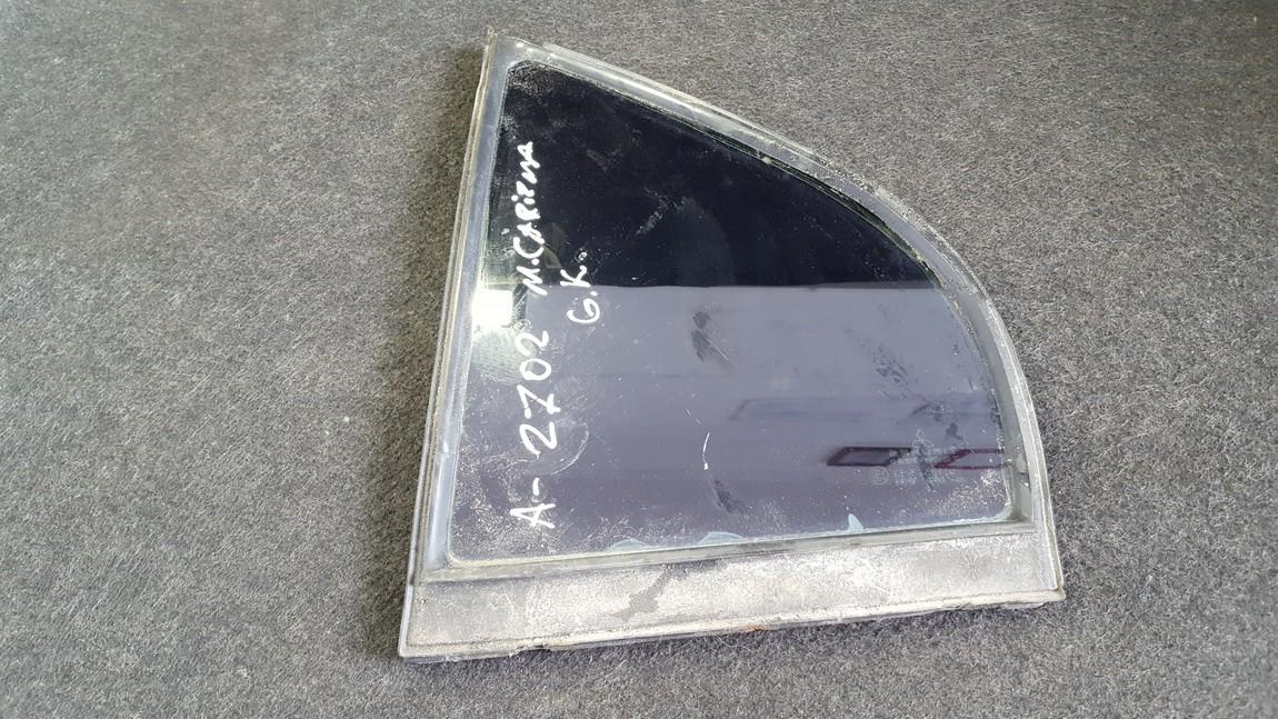 Mitsubishi Carisma 1996 Quarter glass - REAR LEFT