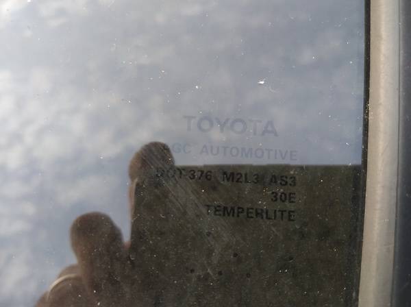 AS3 Toyota Highlander 2012 Vitre de Porte Arrière Gauche - Thumbnail 3