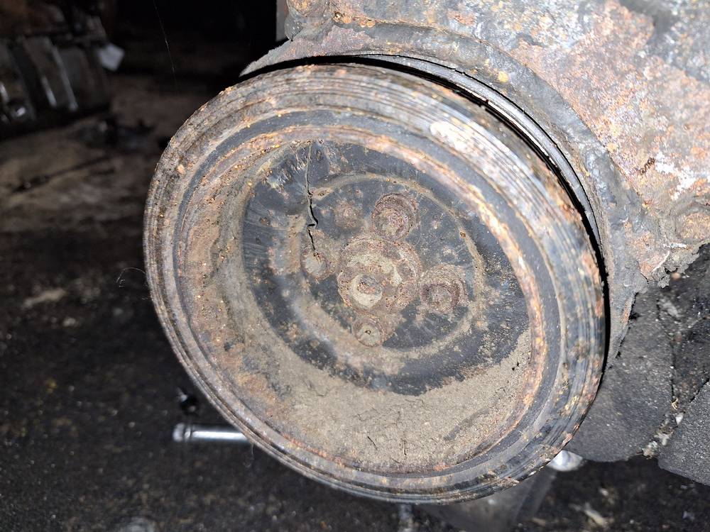 03G105243 Skoda Octavia 2008 Koło zębate wału korbowego (tarcza - koło pasowe) - Thumbnail 3