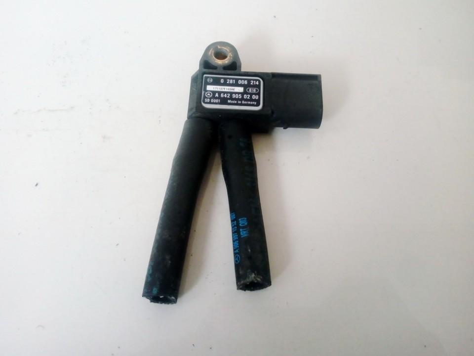 0281006214 Mercedes-Benz C-CLASS 2008 DPF Pressure Sensor (DPF Exhaust Differential Pressure Sensor)