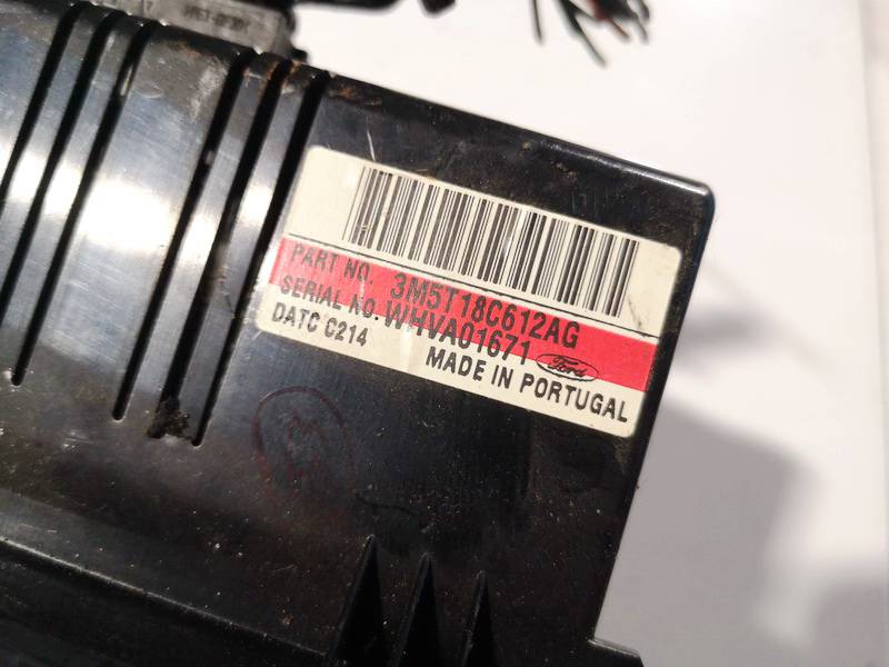 3M5T18C612AG Ford C-MAX 2003 Climate Control Panel (heater control switches) - Thumbnail 3