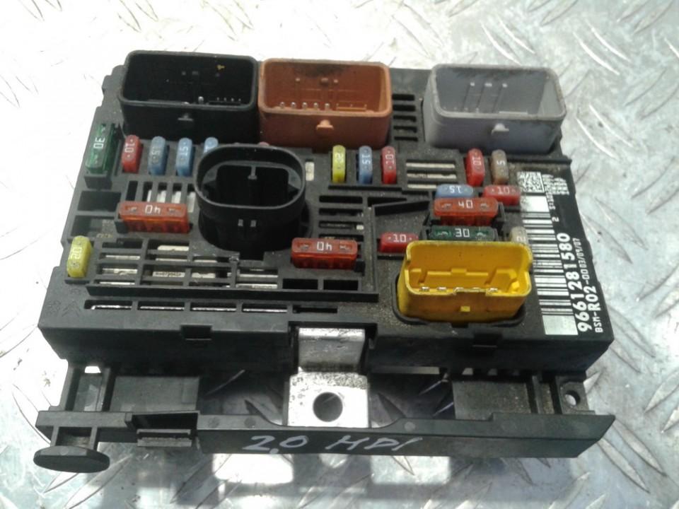 9661281580 BSMR0200, BSMR0200 General Module Comfort Relay (Unit) Peugeot 407 2007 1.6L 45EUR