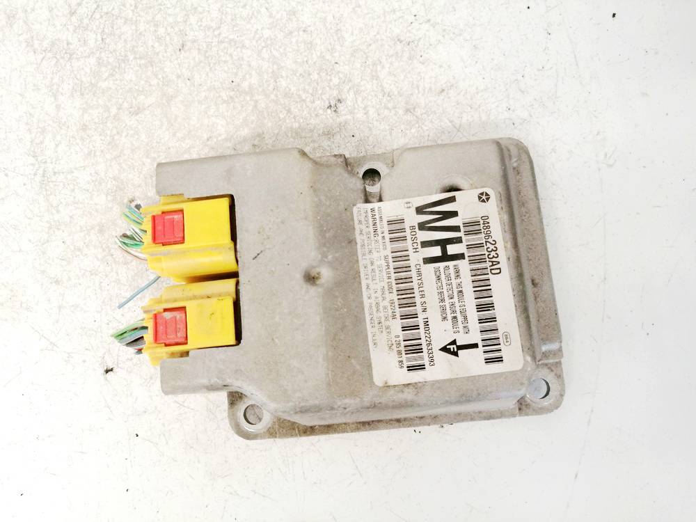 04896233AD Jeep Grand Cherokee 2006 SRS AIRBAG KOMPIUTERIS - ORO PAGALVIU VALDYMO BLOKAS