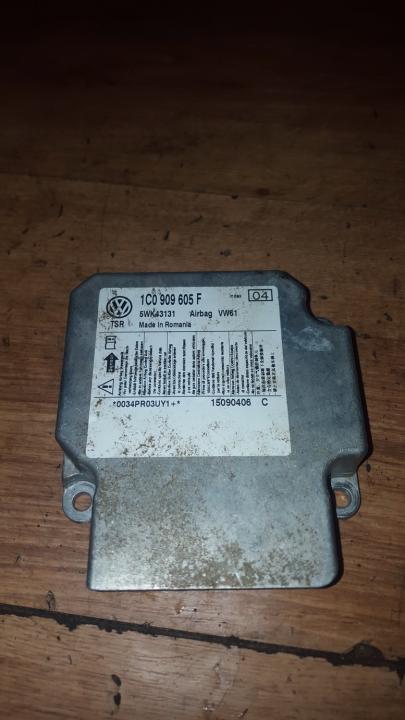 1C0909605F Skoda Fabia 2006 Airbag crash sensors module