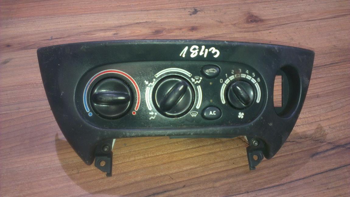 655739w 100840 Climate Control Panel (heater control switches) Renault