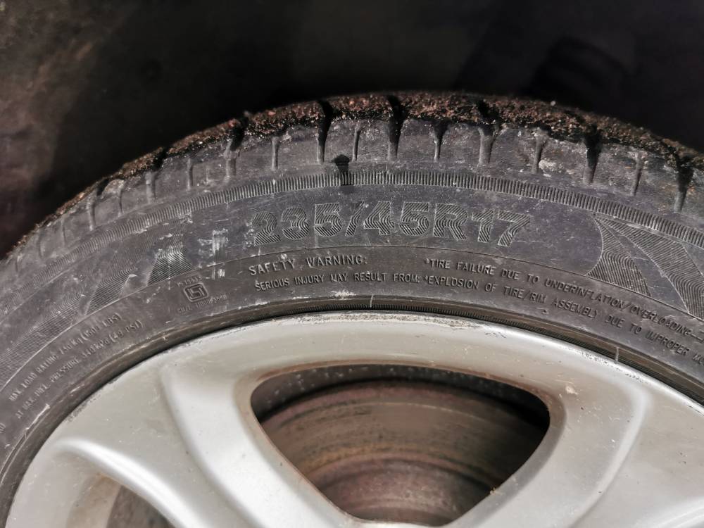 5X112 Audi A5 2009 Komplet Kół Zimowych R17 - Thumbnail 5