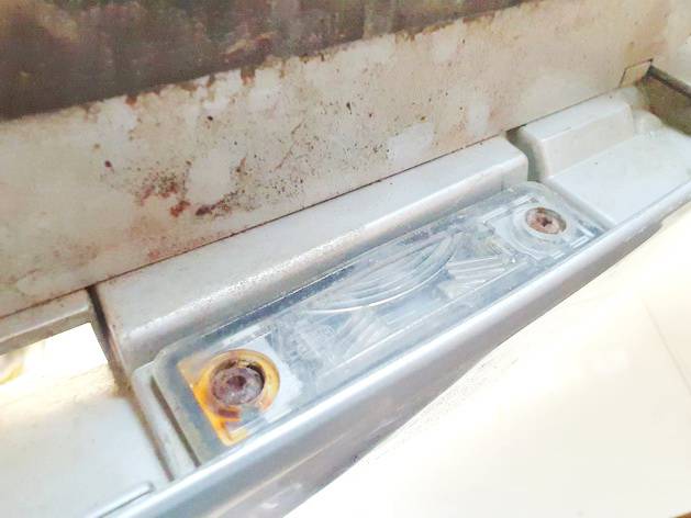 22877R4 Opel Vectra 2001 Number plate light - REAR