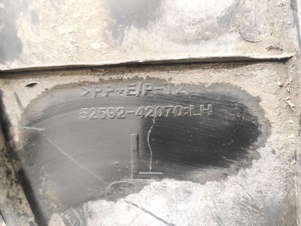 5259242070 Toyota RAV-4 2007 Plastic Inner Fender - REAR LEFT - Thumbnail 3