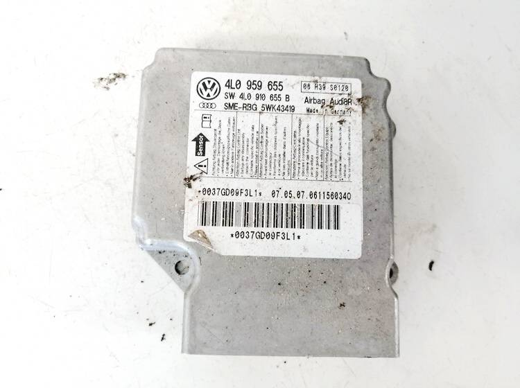 4L0959655 Audi Q7 2007 Airbag crash sensors module