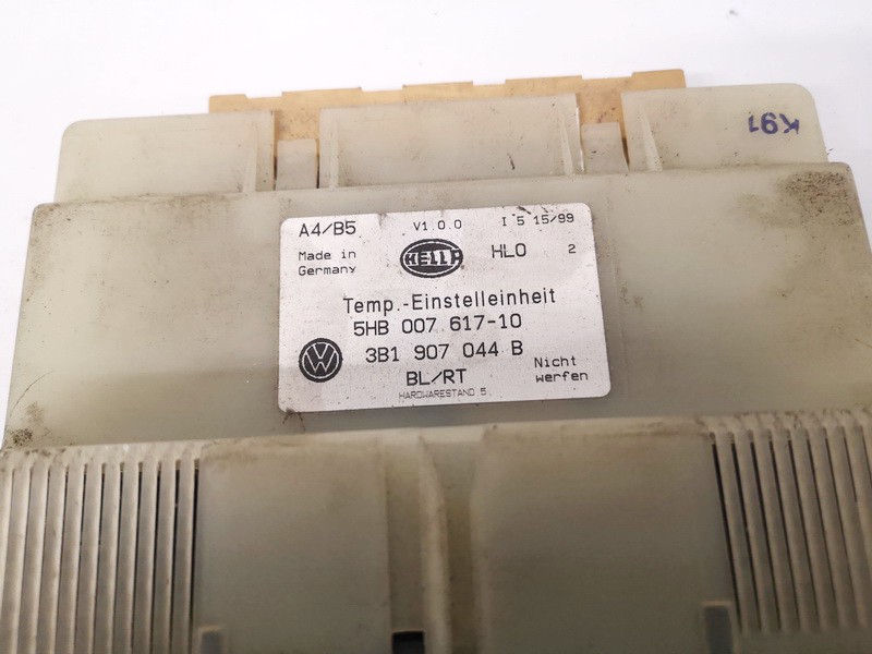 3B1907044B Volkswagen Passat 1998 Heizungsbedienteil Klimabedienteil - Thumbnail 2