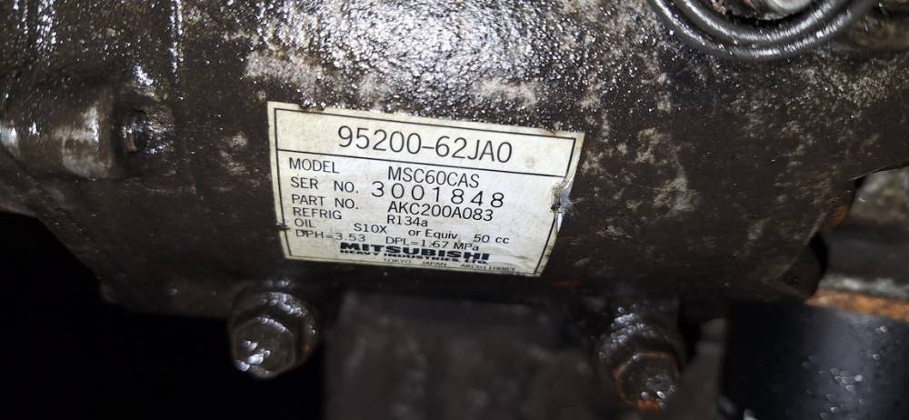 9520062JA0 Suzuki Swift 2007 AC AIR Compressor Pump - Thumbnail 5