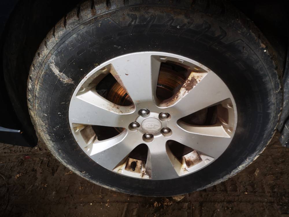 5X100 Subaru Outback 2011 Komplet Kół Zimowych R17 - Thumbnail 3