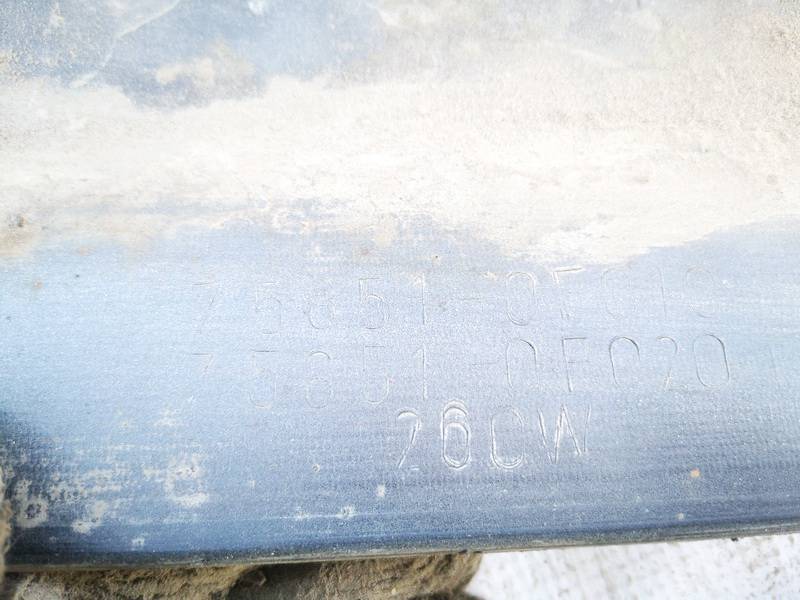 758510F010 Toyota Corolla Verso 2007 Right Sill Moulding - Thumbnail 3