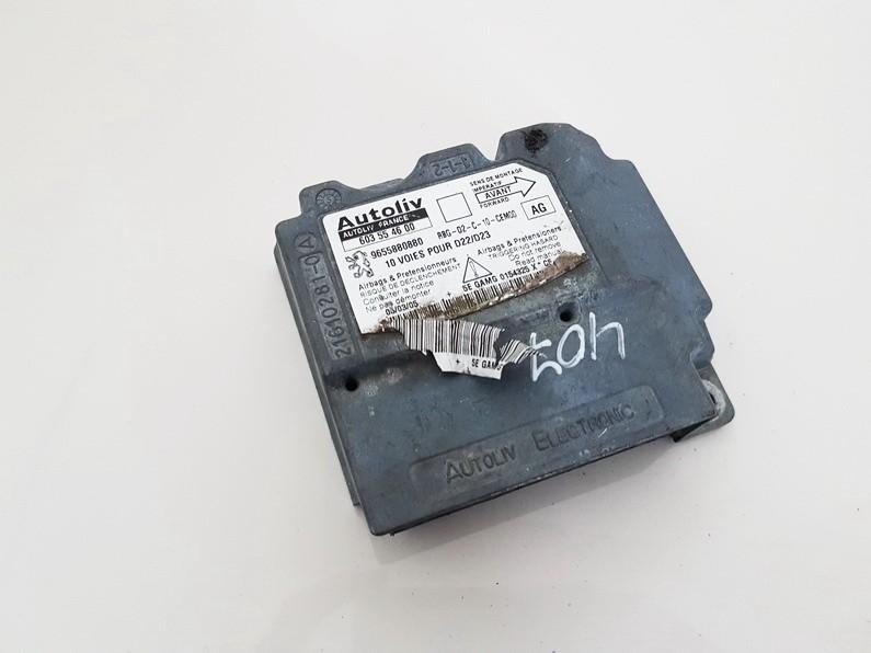 9655880880 Peugeot 407 2006 Airbag crash sensors module