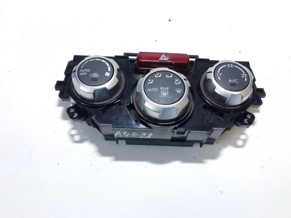 72311SC060 Subaru Forester 2010 Climate Control Panel (heater control switches)